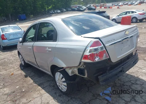 2008 Chevrolet Aveo Ls из США, поврежденный, VIN KL1TD56668B113890